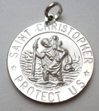 Saint Christopher Charm Medal Italian - The Jewelry Lady's Store