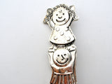 Save The Children Brooch 925 Vintage - The Jewelry Lady's Store