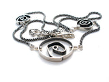 Silpada Sterling Silver Circle Necklace 21" - The Jewelry Lady's Store