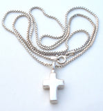 Sterling Silver Cross Necklace by Madelyn - The Jewelry Lady's Store