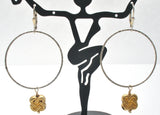 Sterling Silver Door Knocker Earrings Vintage - The Jewelry Lady's Store