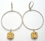 Sterling Silver Door Knocker Earrings Vintage - The Jewelry Lady's Store