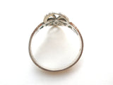 Sterling Silver Filigree Ring Size 6 Vintage - The Jewelry Lady's Store