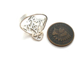 Sterling Silver Filigree Ring Size 6 Vintage - The Jewelry Lady's Store