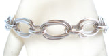 Sterling Silver Triple Link Bracelet ATI Mexico - The Jewelry Lady's Store