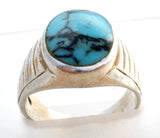 Sterling Silver Turquoise Ring Size 5.5 - The Jewelry Lady's Store