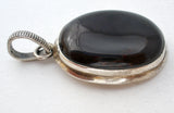 Sterling Silver Carnelian Pendant Vintage - The Jewelry Lady's Store