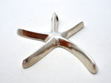 Sterling Silver Starfish Slide Pendant Vintage - The Jewelry Lady's Store