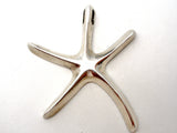 Sterling Silver Starfish Slide Pendant Vintage - The Jewelry Lady's Store