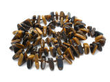 Tiger's Eye Bead Necklace Knotted 25" - The Jewelry Lady's Store