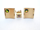 Vintage Men's Cufflinks & Tie Tack Sarah Coventry - The Jewelry Lady's Store